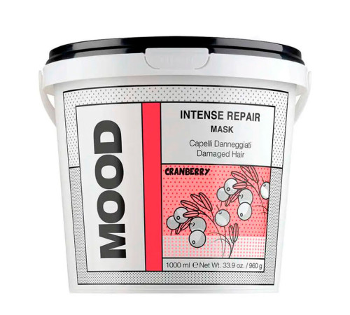 Маска Mood Intense Repair Mask для интенсивного восстановления поврежденных волос