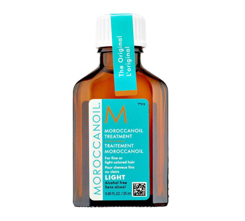 Восстанавливающее масло для тонких волос Moroccanoil Treatment For Fine And Light-Colored Hair