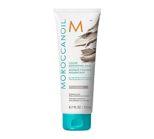 Тонуюча маска для волосся Moroccanoil Color Depositing Mask Platinum