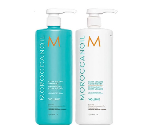 Набор Moroccanoil Extra volume для экстра-объема волос шампунь и кондиционер