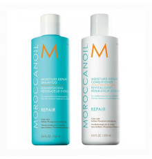  Набір Moroccanoil Moisture Repair для відновлення волосся шампунь та кондиціонер