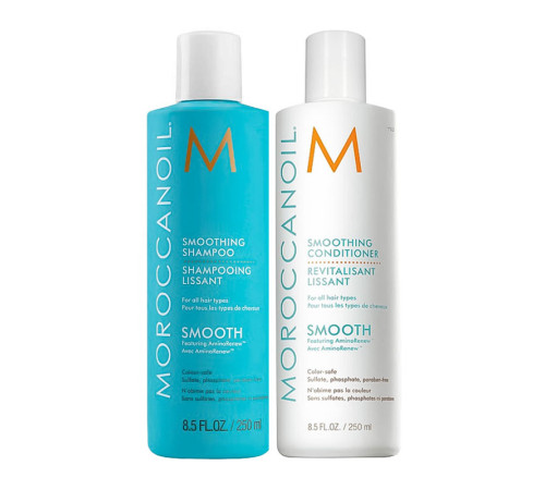 Набір Moroccanoil Smoothing розгладжуючі шампунь і кондиціонер