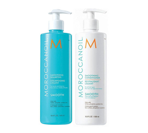 Набір Moroccanoil Smoothing розгладжуючі шампунь і кондиціонер