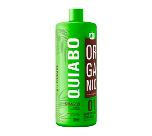 Шампунь Quiabo Organic для глибокого очищення волосся, 100 г (розлив)