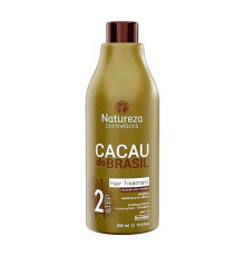 Кератин Natureza Cacau do Brasil для випрямлення волосся, 500 мл (заводська)