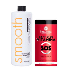 Набір ботоксу для відновлення волосся Natureza SOS Banho de Vitamina, 100/200 г (розлив)