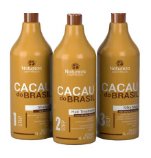 Кератин Natureza Cacau do Brasil набір, 100/200/100 г (розлив)