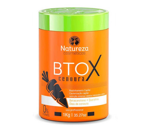 Ботокс для волосся Natureza BTOX Cenoura, 100 г (розлив)