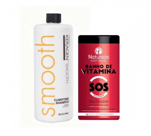 Набір ботоксу для відновлення волосся Natureza SOS Banho de Vitamina, 30/50 г (розлив)