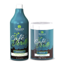 Набір бoтoкcу для волосся Natureza Ntox Cafe Verde, 2х100 г (розлив)