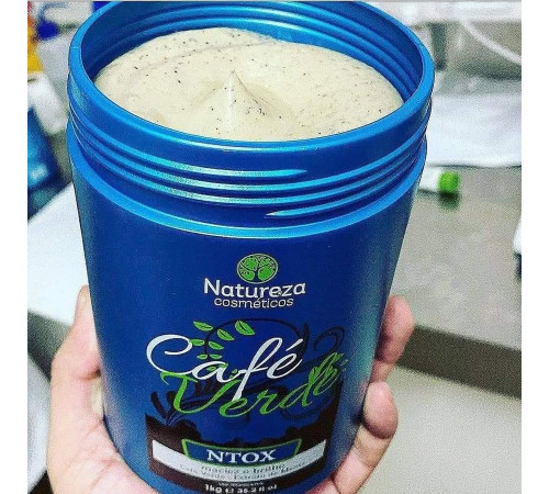 Набір бoтoкcу для волосся Natureza Ntox Cafe Verde, 2х50 г (розлив)