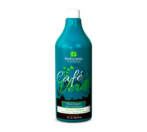 Шампунь для глибокого очищення Natureza Cafe Verde Deep Cleansing Shampoo, 1000 мл (заводська)