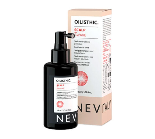 Енергетичний тонік Nevitaly Oilisthic Scalp Awake Root Booster Tonic для наповнення та зволоження волосся та шкіри голови, 100 мл