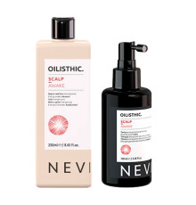 Набір Nevitaly Oilisthic Scalp Awake DUO шампунь та тонік проти випадіння та для стимуляції росту волосся, 250/100 мл