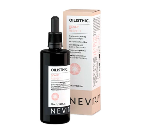 Відлущувальний Nevitaly Oilisthic Scalp Respect AHA Pre Wash Peeling з АНА-кислотами для шкіри голови, 50 мл