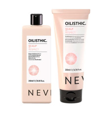 Набір Nevitaly Oilisthic Scalp Respect DUO міцелярний шампунь та незмивний кондиціонер, 250/200 мл