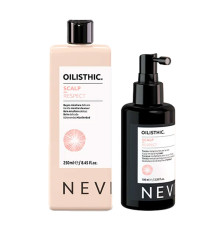 Набір Nevitaly Oilisthic Scalp Respect DUO міцелярний шампунь та відновлювальний тонік, 250/100 мл