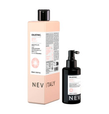 Набір Nevitaly Oilisthic Scalp Respect DUO міцелярний шампунь та відновлювальний тонік, 1000/100 мл 
