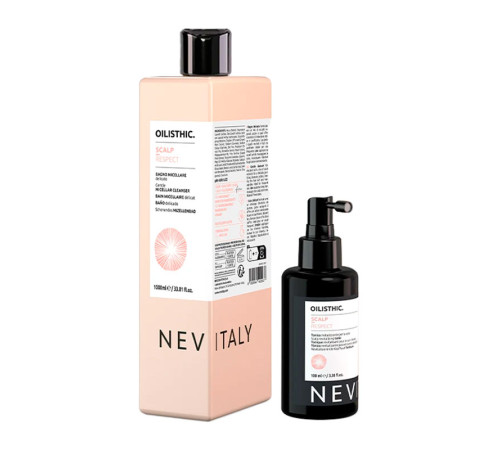 Набор Nevitaly Oilisthic Scalp Respect DUO мицеллярный шампунь и восстанавливающий тоник, 1000/100 мл 