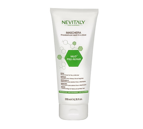 Маска Nevitaly Mask Ialo3 Pro-Repair для тонкого та ламкого волосся