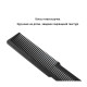Гребінець для стрижки під машинку, тушовки Professional Flat Top 75339 карбоновий антистатичний чорний 205 мм