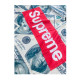 Парикмахерская накидка-пеньюар для клиента Supreme US Dollar водостойкий нейлон 140х160 см