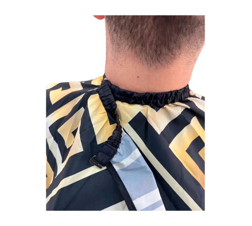 Перукарська накидка-пеньюар для клієнта Versace-1 водостійкий нейлон 140х160 см
