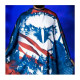 Перукарська накидка-пеньюар для клієнта Barber American Eagle водостійкий нейлон 140х160 см