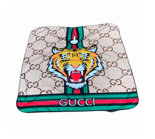 Перукарська накидка-пеньюар для клієнта Gucci Tiger водостійкий нейлон 140х160 см