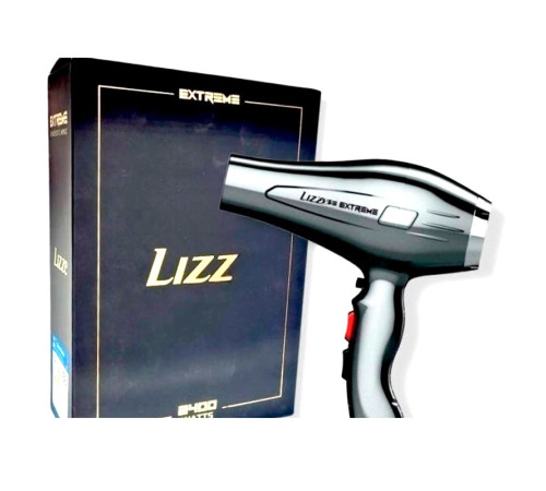 Професійний фен для волосся Lizze Extreme 2400 W Сірий