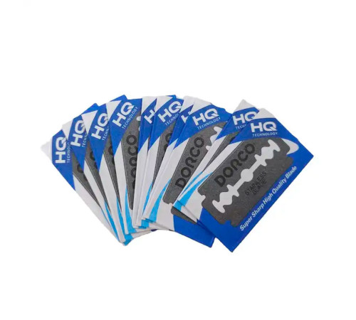 Сменные лезвия для безопасной бритвы Dorco Platinum двухсторонние упаковка