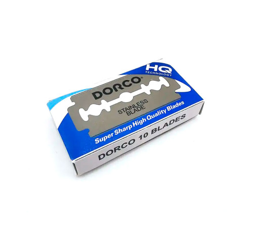 Сменные лезвия для безопасной бритвы Dorco Platinum двухсторонние упаковка