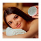 Компактний гребінець-масажер для волосся Pocket Hair Brush кишеньковий круглий білий
