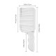 Перукарський гребінець Fade Comb для стрижки, тушування та фейду волосся, 19 см
