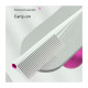 Перукарський гребінець Dyson Designed Comb для стрижки та укладання волосся термостійкий антистатичний, 21 см білий