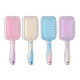 Масажна щітка Fashion Candy Massage Comb для укладання волосся прямокутна жовта