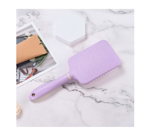 Масажна щітка Fashion Candy Massage Comb для укладання волосся прямокутна жовта