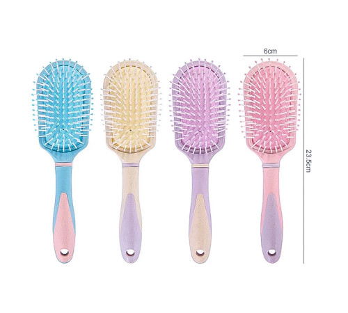 Масажна щітка Fashion Candy Massage Comb для укладання волосся овал блакитна