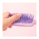 Janeke продувна широка щітка для укладання волосся та сушки феном Superbrush градієнт біло-фіолетова