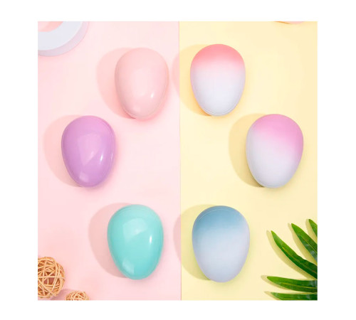 Гребінець-яйце Egg Detangler Compact Hair Brush для розплутування волосся фіолетовий