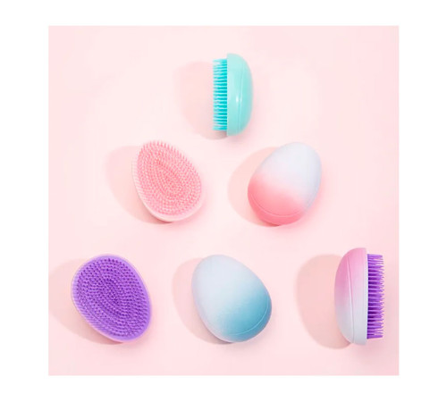 Гребінець-яйце Egg Detangler Compact Hair Brush для розплутування волосся фіолетовий