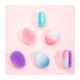 Гребінець-яйце Egg Detangler Compact Hair Brush для розплутування волосся фіолетовий