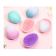 Гребінець-яйце Egg Detangler Compact Hair Brush для розплутування волосся фіолетовий