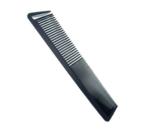 Гребінець-планка Toni&Guy 06940 Carbon Antistatic для стрижки волосся комбінований карбоновий антистатичний 21,5 см чорний