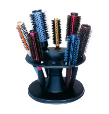 Підставка органайзер Brush Holder для гребінців та аксесуарів для волосся 21х15х16 см чорна