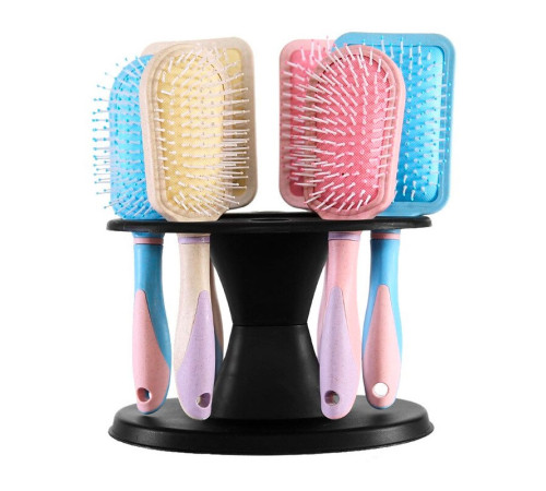 Підставка органайзер Brush Holder для гребінців та аксесуарів для волосся 21х15х16 см чорна