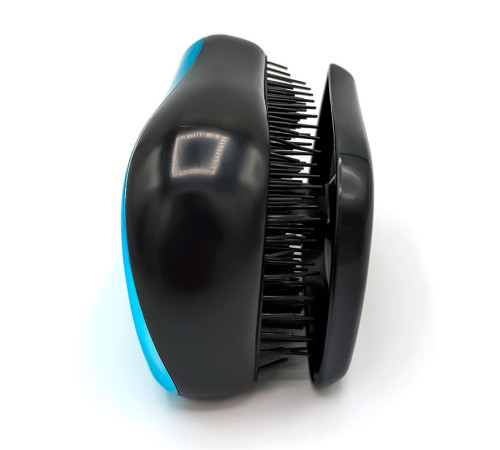 Гребінець для волосся Tangle Teezer Compact глянсовий чорно-синій