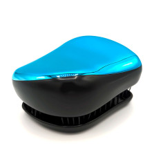 Гребінець для волосся Tangle Teezer Compact глянсовий чорно-синій