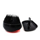 Расческа для волос Tangle Teezer Compact глянцевая черно-красная