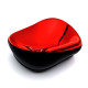 Расческа для волос Tangle Teezer Compact глянцевая черно-красная